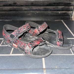 Marvel spider man sandals